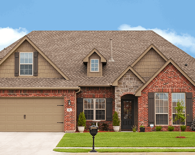 home in wickliffe getting a free roofing estimate