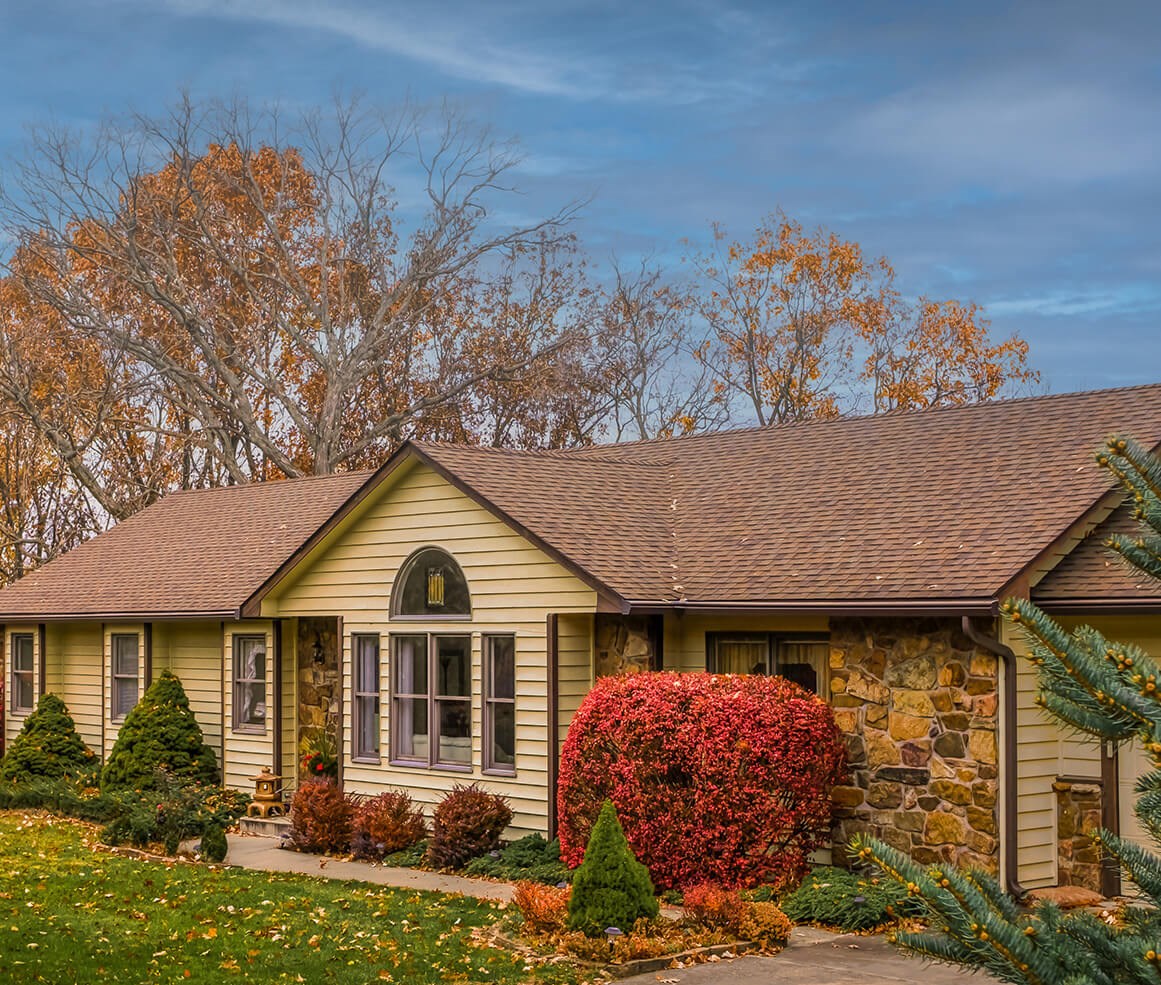 roof replacement in bedford completed by our roofers