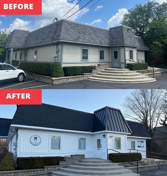 upgraded roofing project in ohio