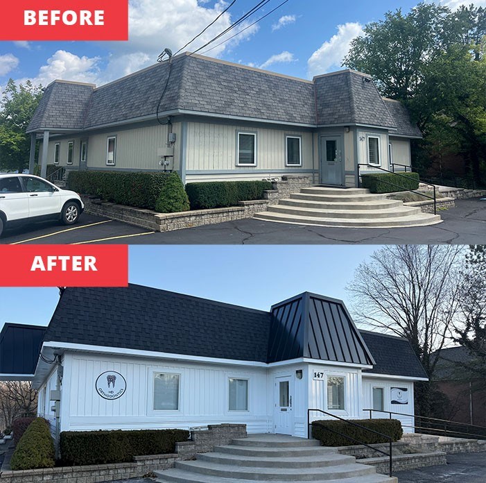 upgraded roofing project in ohio