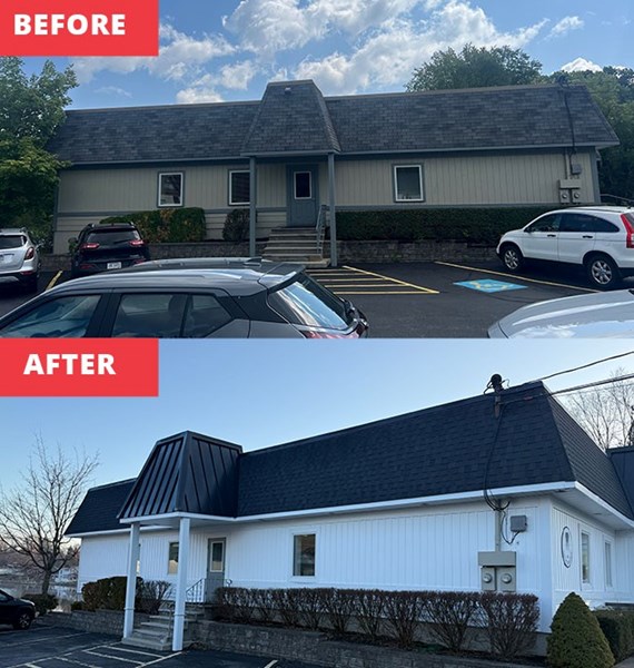 roof that was replaced by our roofers in ohio