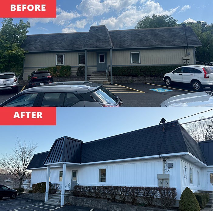 roof that was replaced by our roofers in ohio