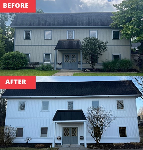 roofing before and after in ohio
