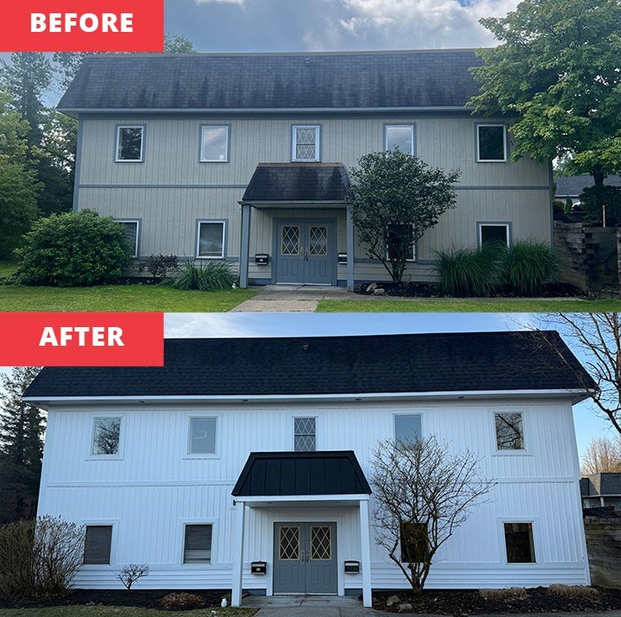 roofing before and after in ohio
