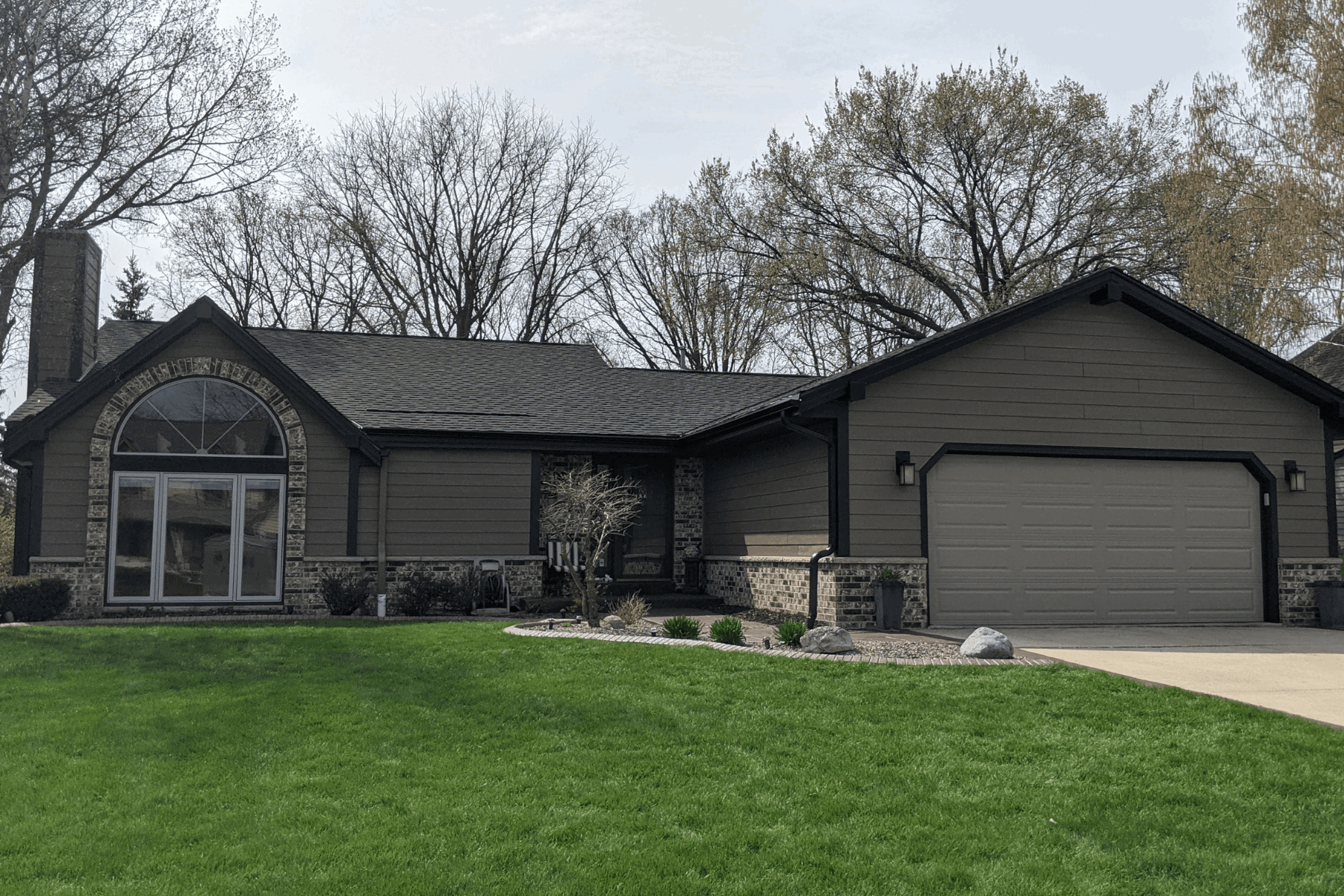 Completed window replacement project