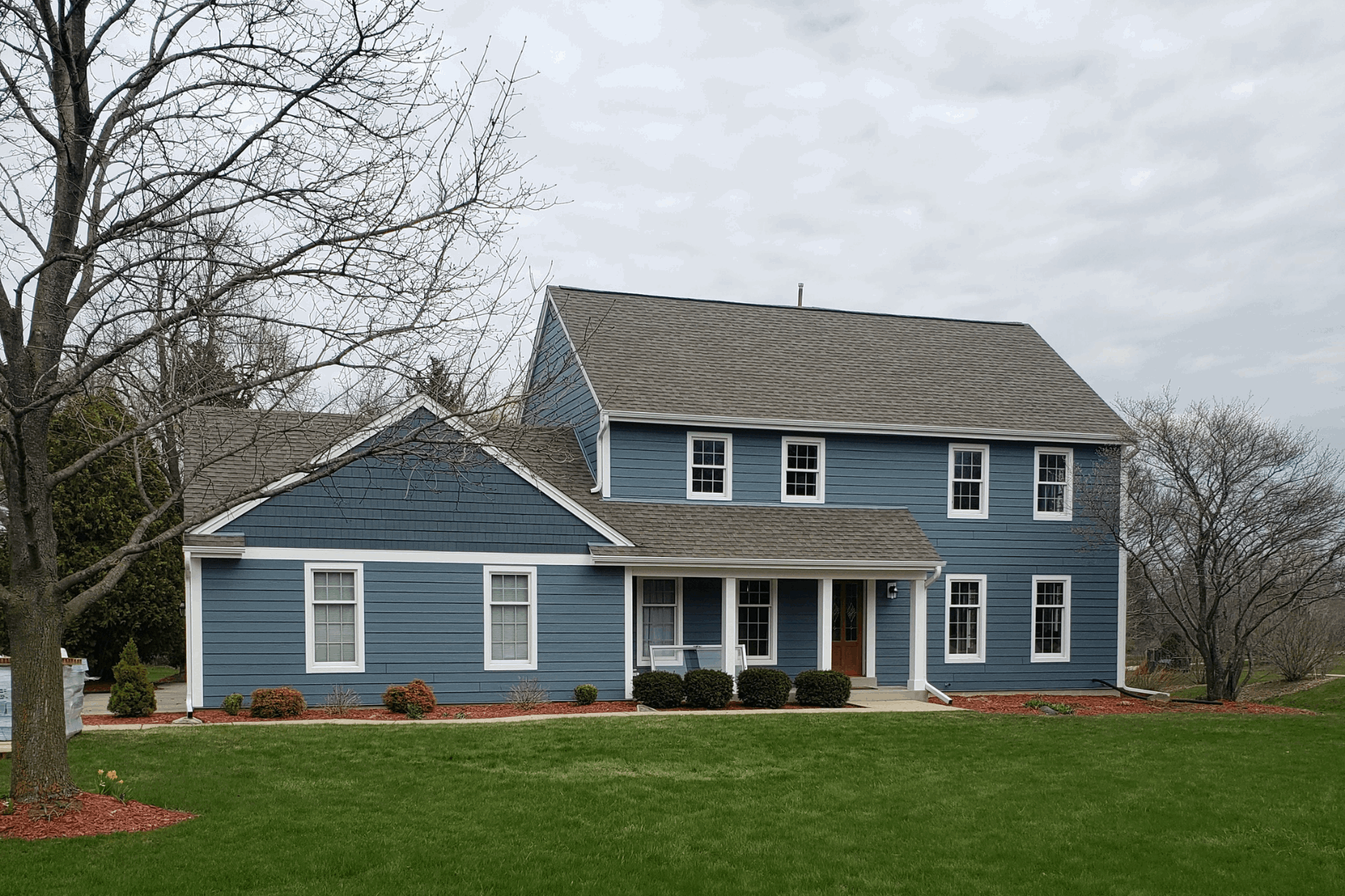Completed window replacement project