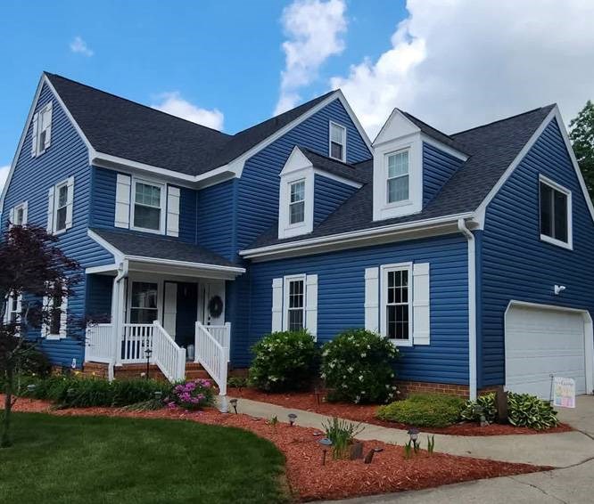 New siding on a home in Ohio