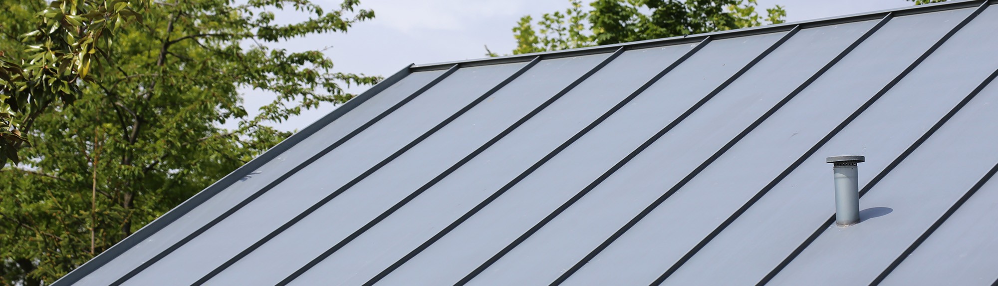 roof completed by our metal roofing contractors in euclid