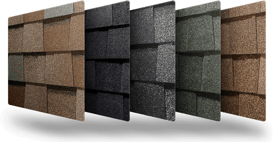 asphalt shingle color options in Euclid
