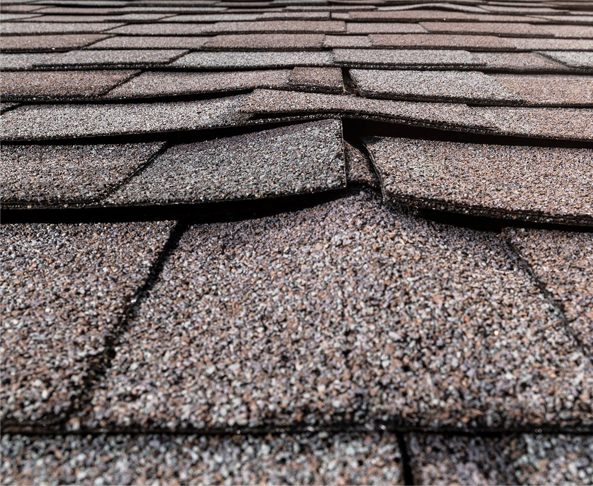 roof in euclid showing signs of needing to be replaced