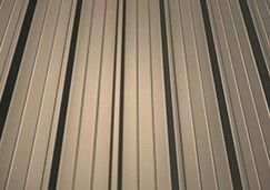 Tan Metal Roof 