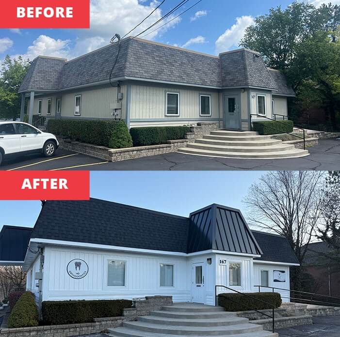 Before and After Siding photo in Euclid